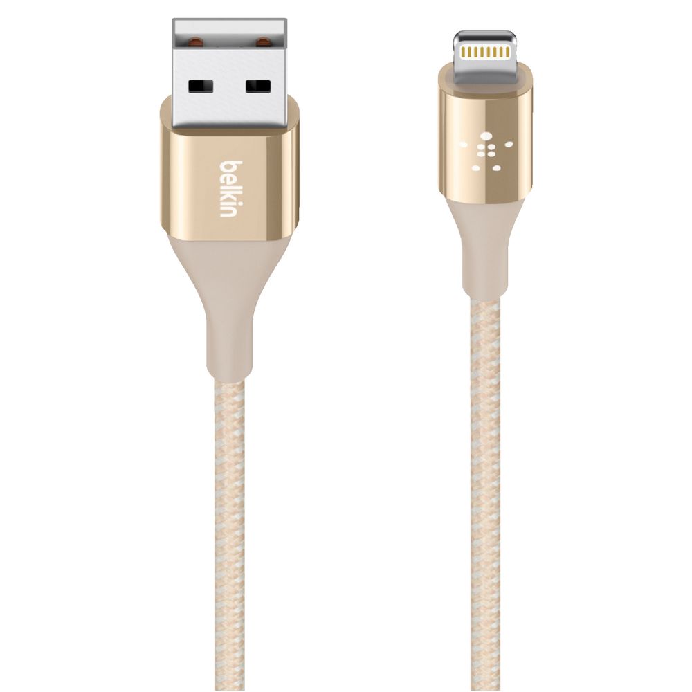Belkin MIXIT DuraTek Lightning to USB Cable Gold