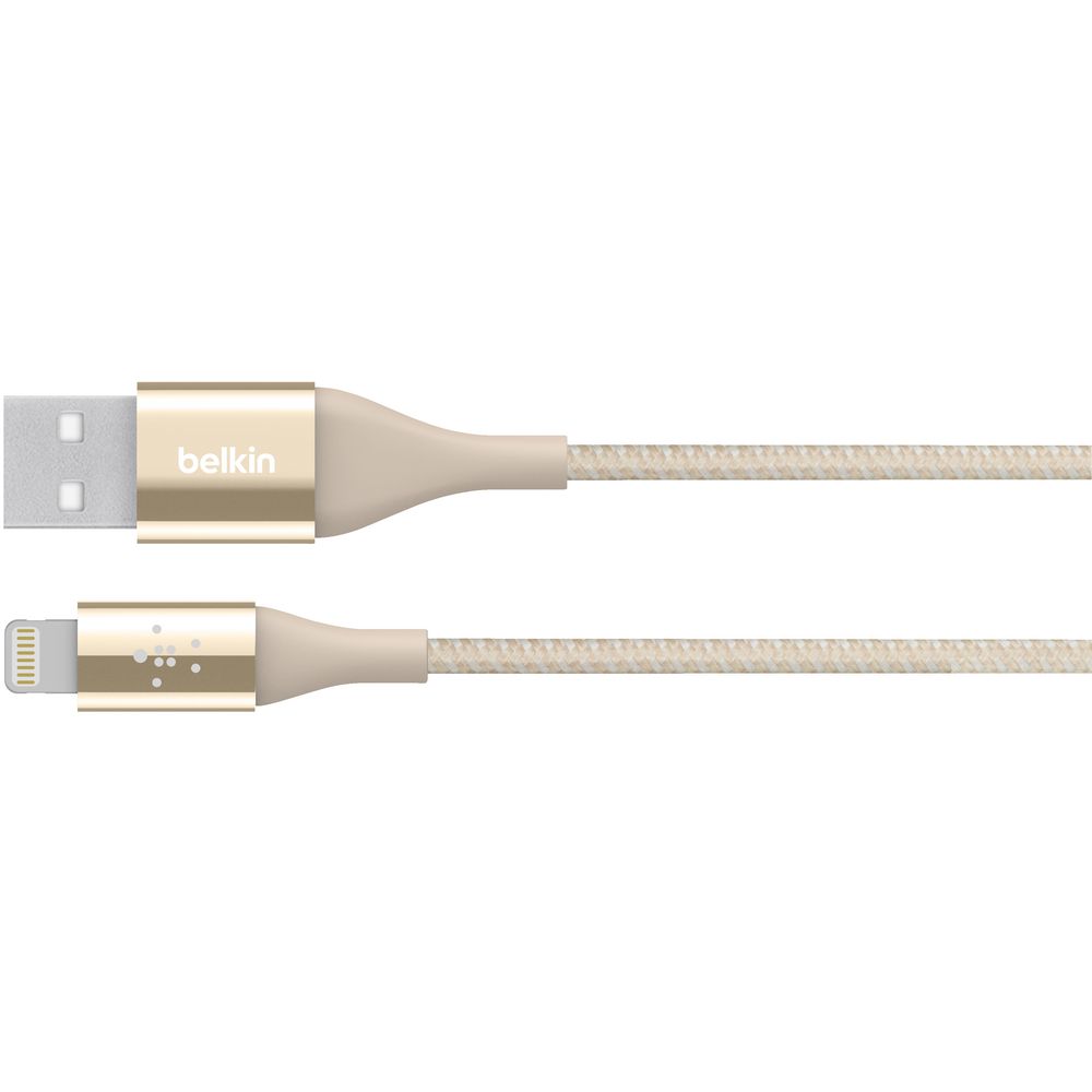 Belkin MIXIT DuraTek Lightning to USB Cable Gold