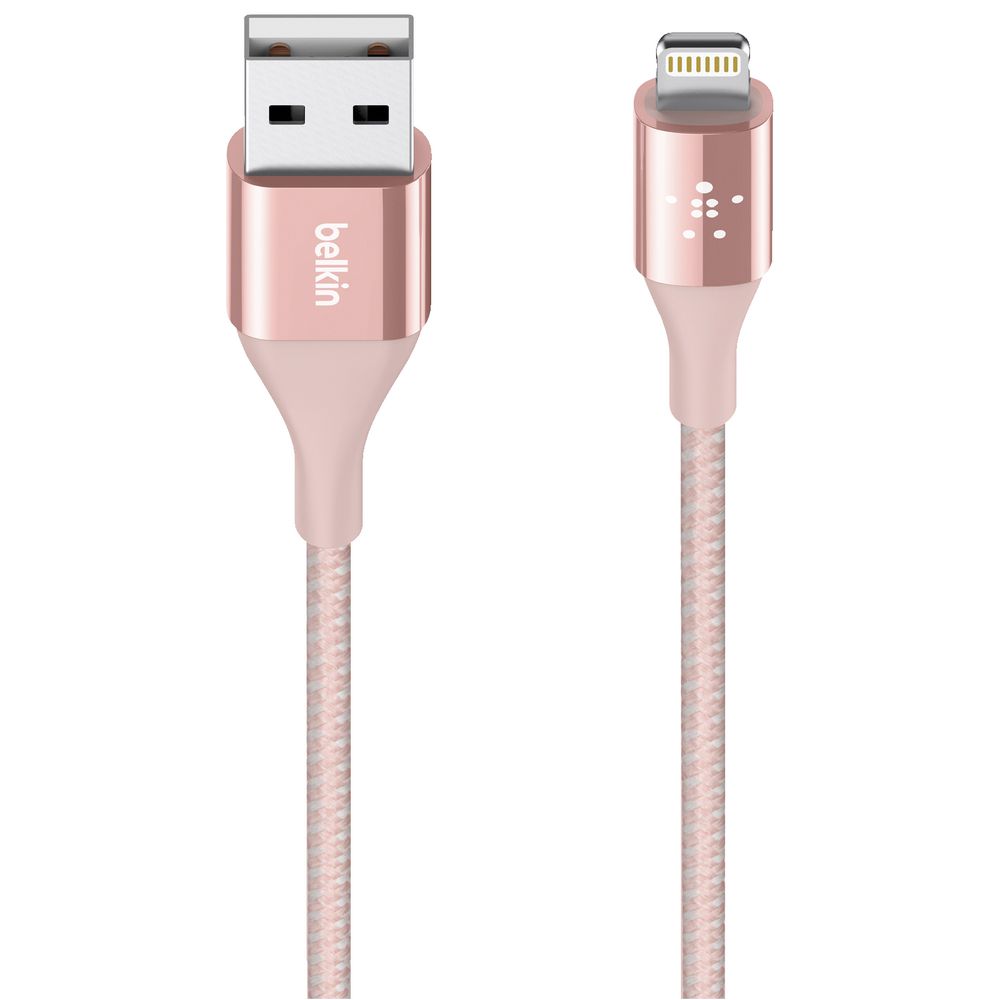 Belkin MIXIT DuraTek Lightning to USB Cable Rose Gold