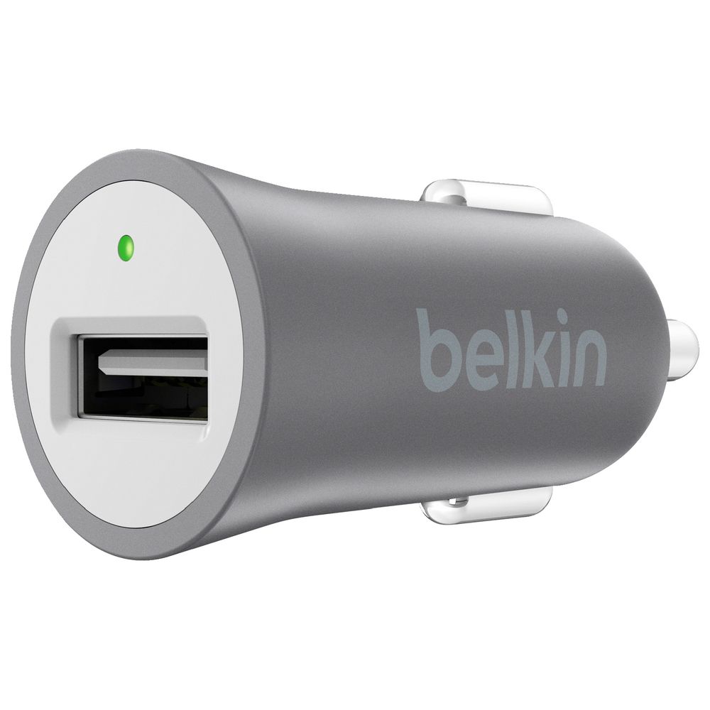 Belkin MIXIT Car Charger Metallic Grey