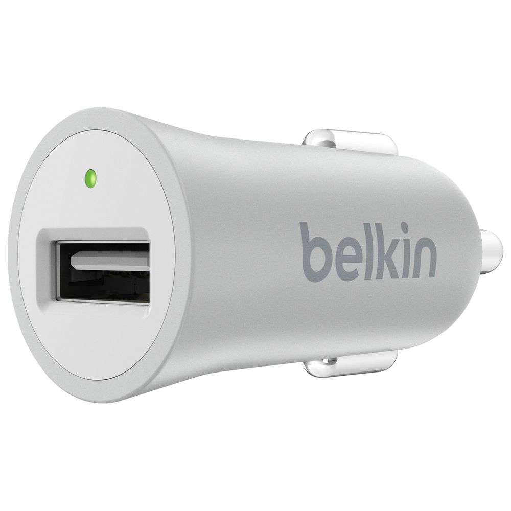 Belkin MIXIT Car Charger Metallic Silver