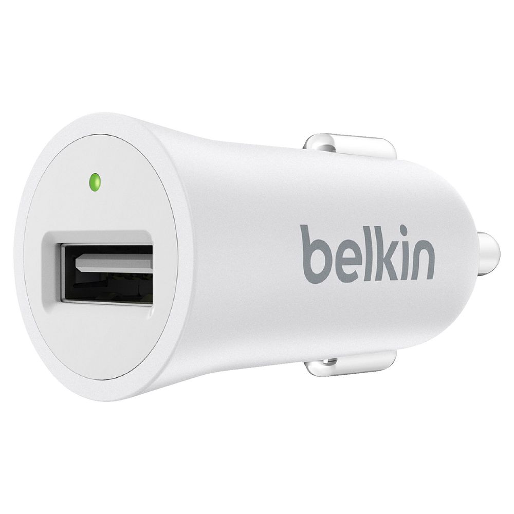 Belkin MIXIT Car Charger Metallic White