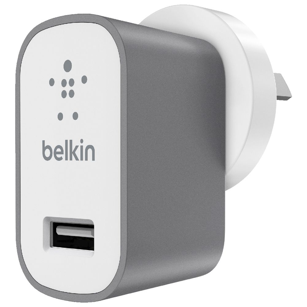 Belkin MIXIT Home Charger Metallic Grey