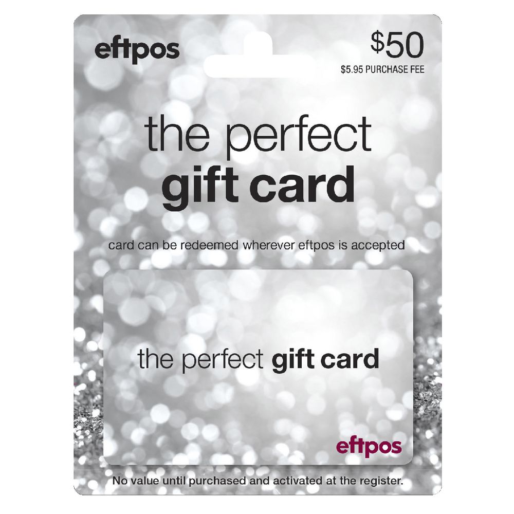 Eftpos Silver Gift Card $50