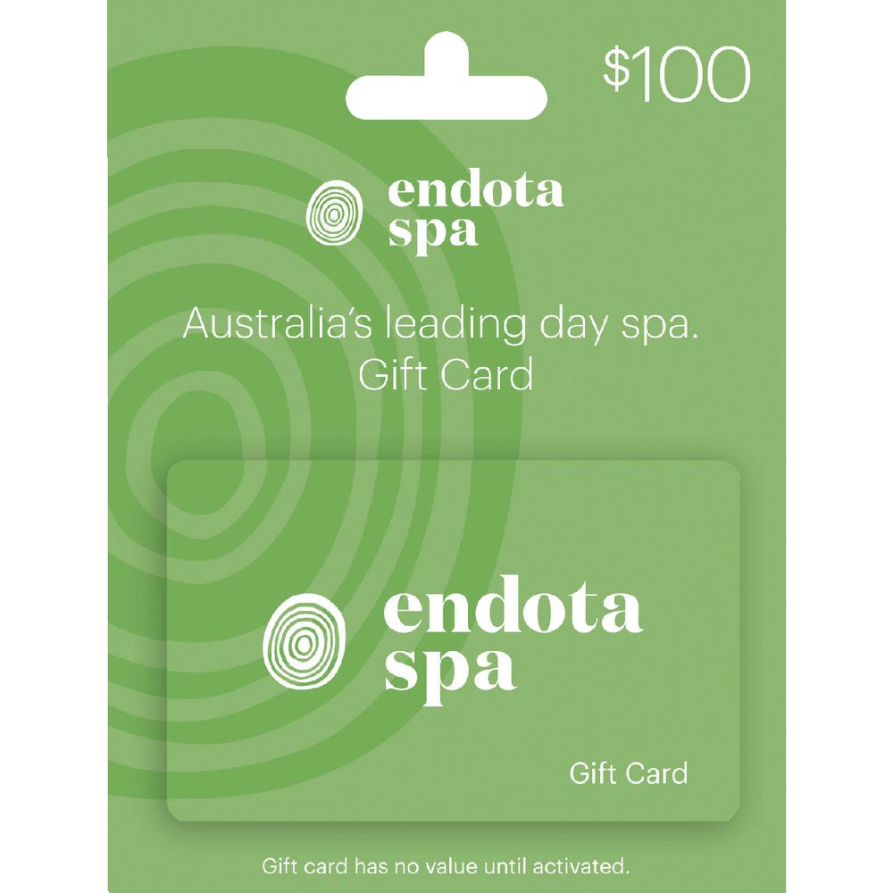Endota Spa Gift Card $100