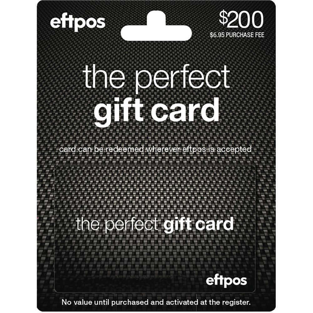 Eftpos Gift Card $200