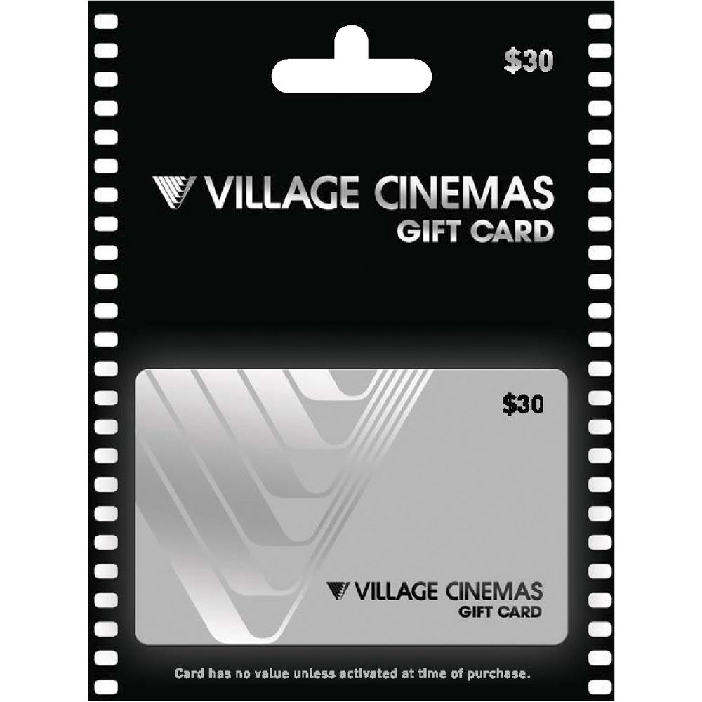 Village Cinema Gift Card $30