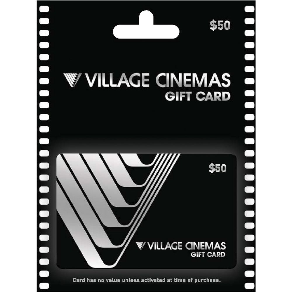 Village Cinema Gift Card $50