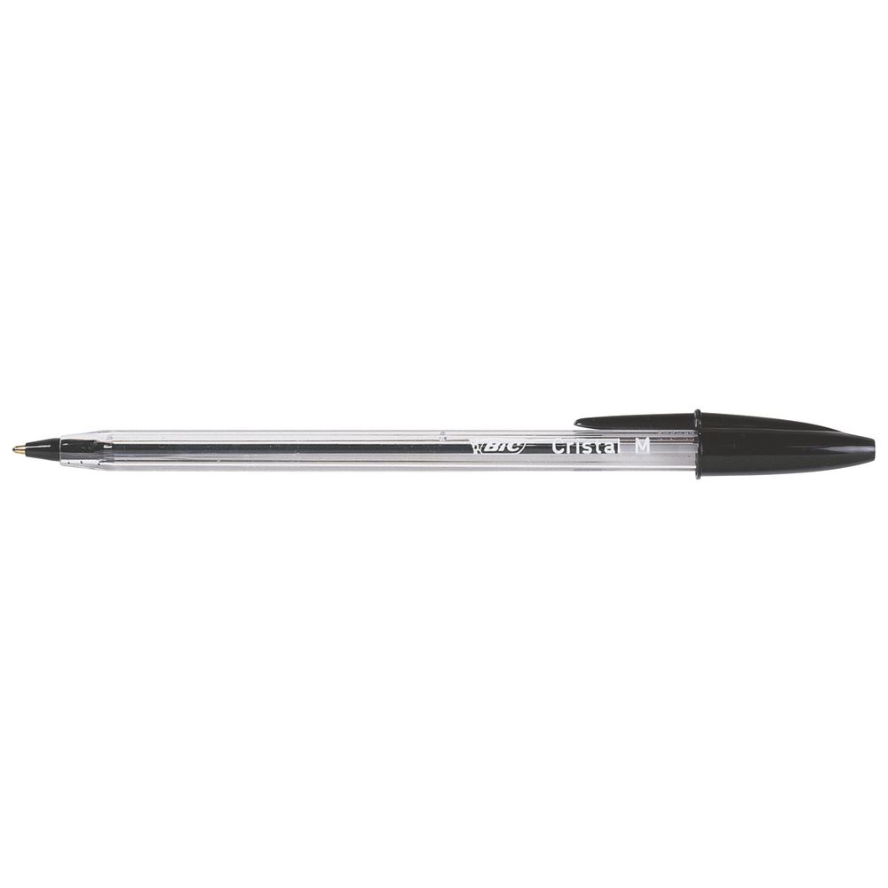 BIC Cristal Xtra Life Ballpoint Pens Black 50 Pack