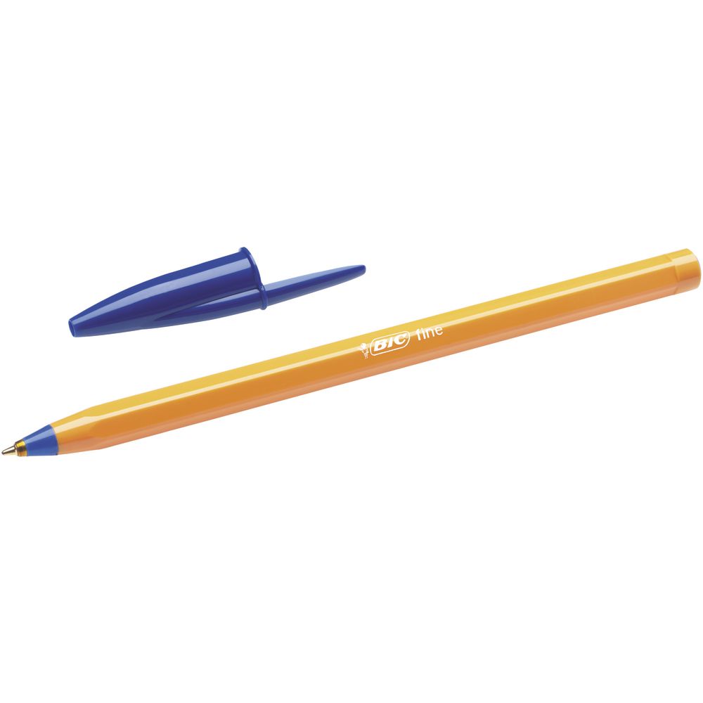BIC Cristal Fine Point Ballpoint Pens Blue 12 Pack