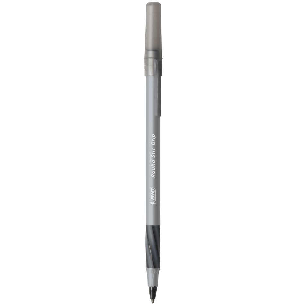 BIC Round Stic Comfort Grip Ballpoint Pens Assorted 10 Pack