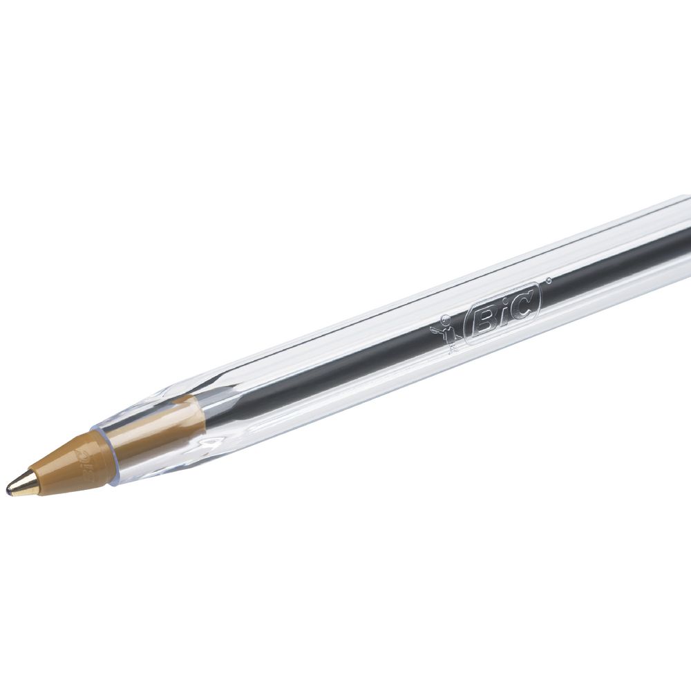 BIC Cristal Ballpoint Pens Black 12 Pack