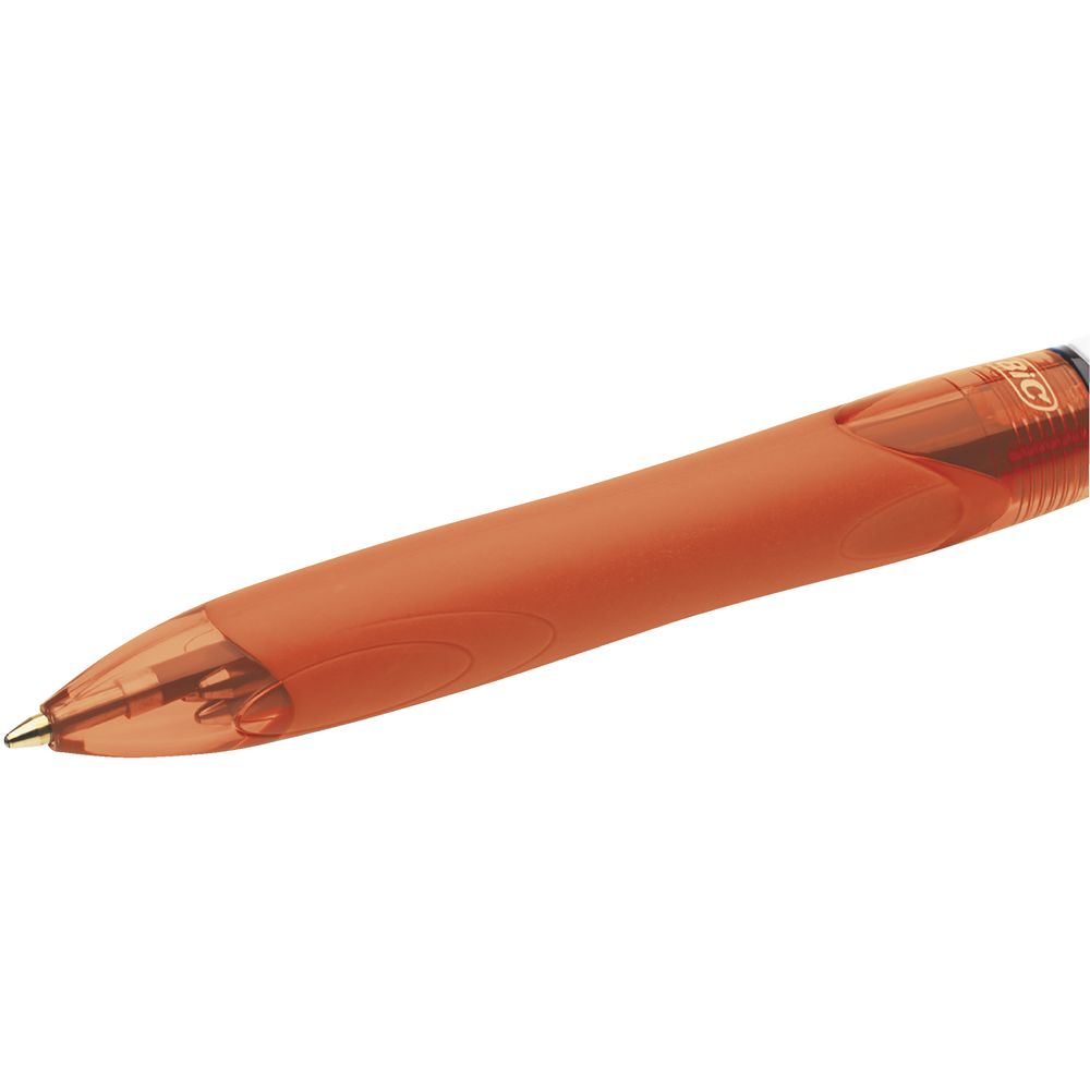 BIC 4 Colour Grip Ballpoint Pens Fine and Medium Tip Duo Pack