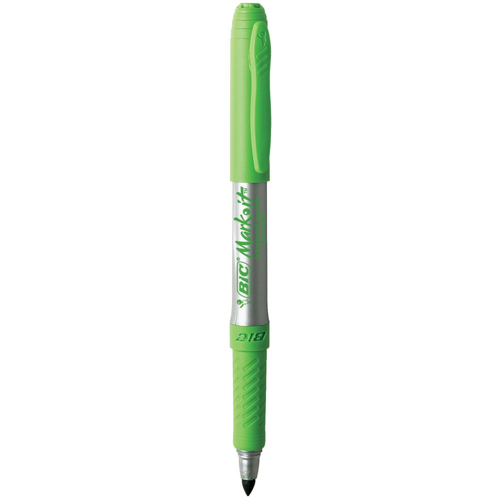 BIC Mark-it Permanent Markers Fine Assorted Colours 8 Pack
