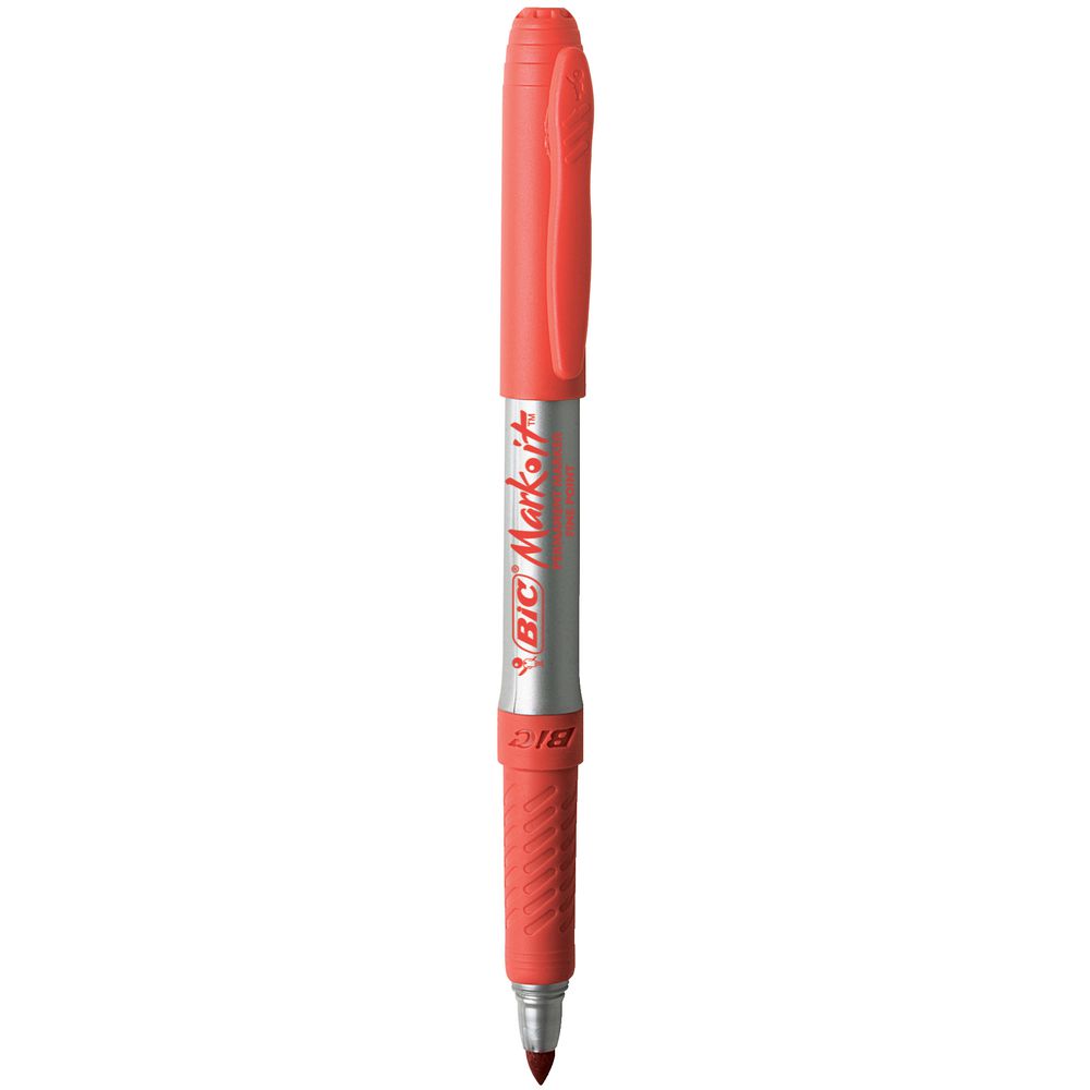 BIC Mark-it Permanent Markers Fine Assorted Colours 8 Pack
