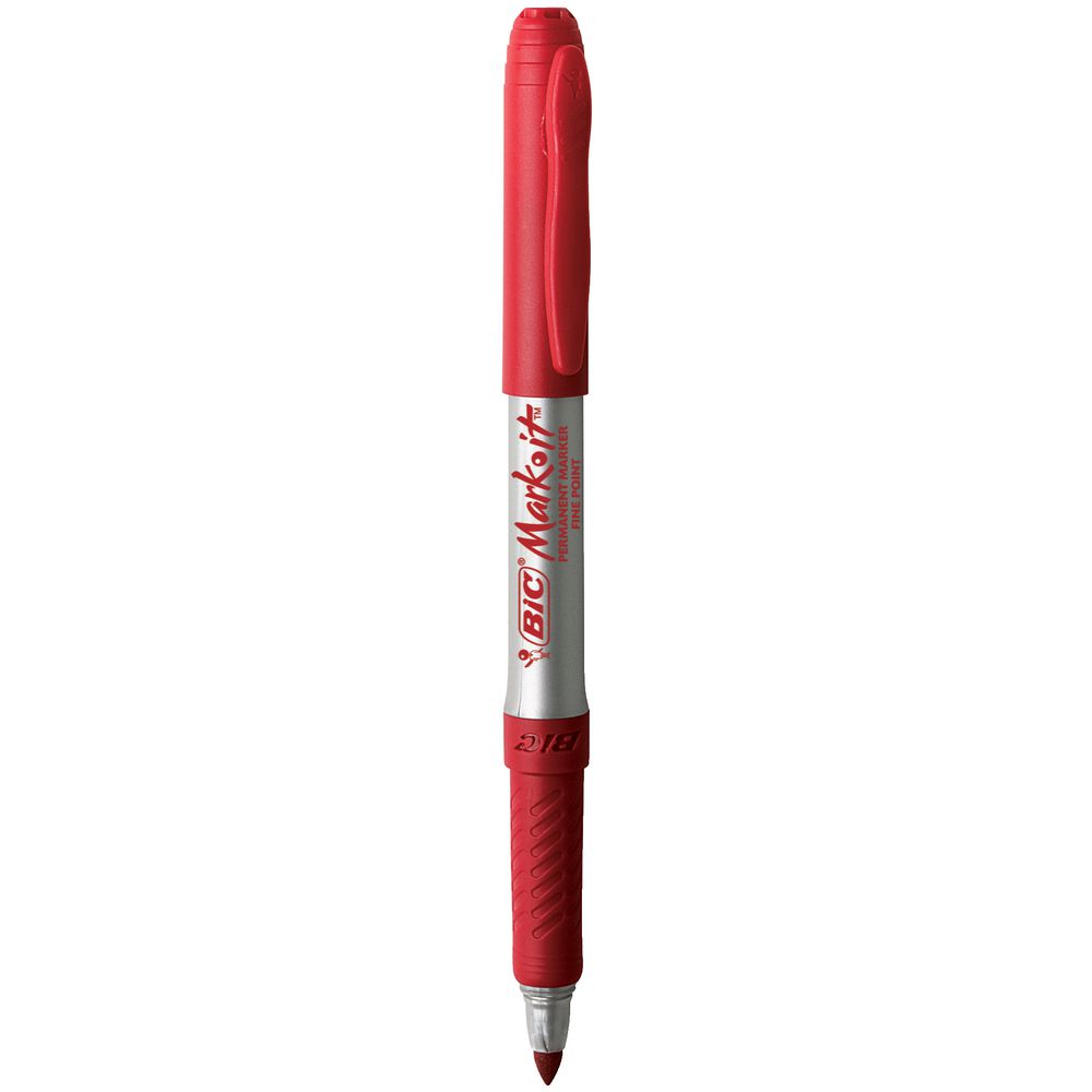 BIC Mark-it Permanent Markers Fine Assorted Colours 8 Pack