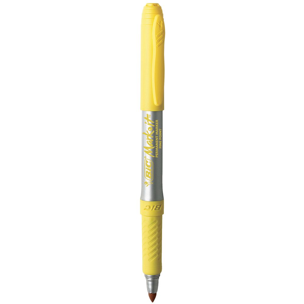 BIC Mark-it Permanent Markers Fine Assorted Colours 8 Pack