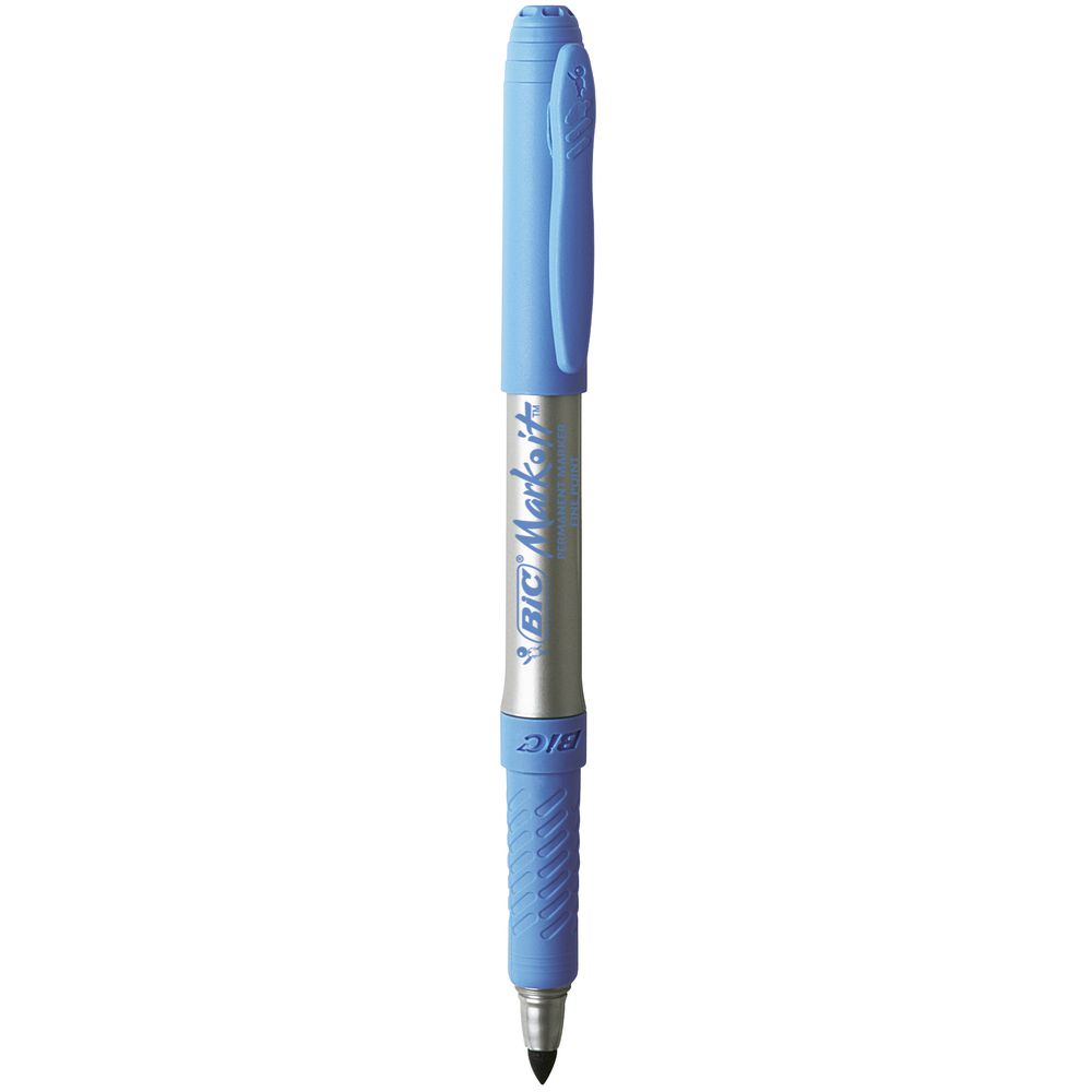 BIC Mark-It Fine Permanent Markers Assorted 5 Pack