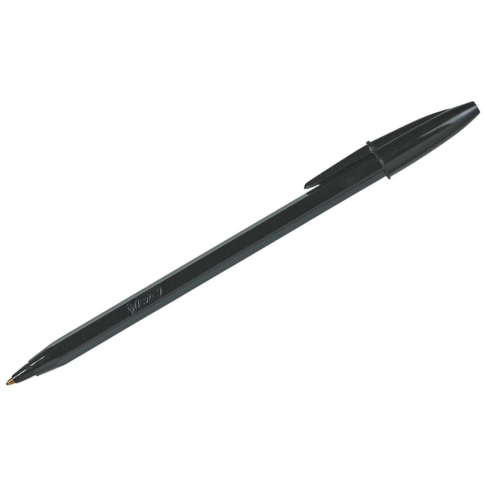 BIC Economy Medium Ballpoint Pens Black Box of 50