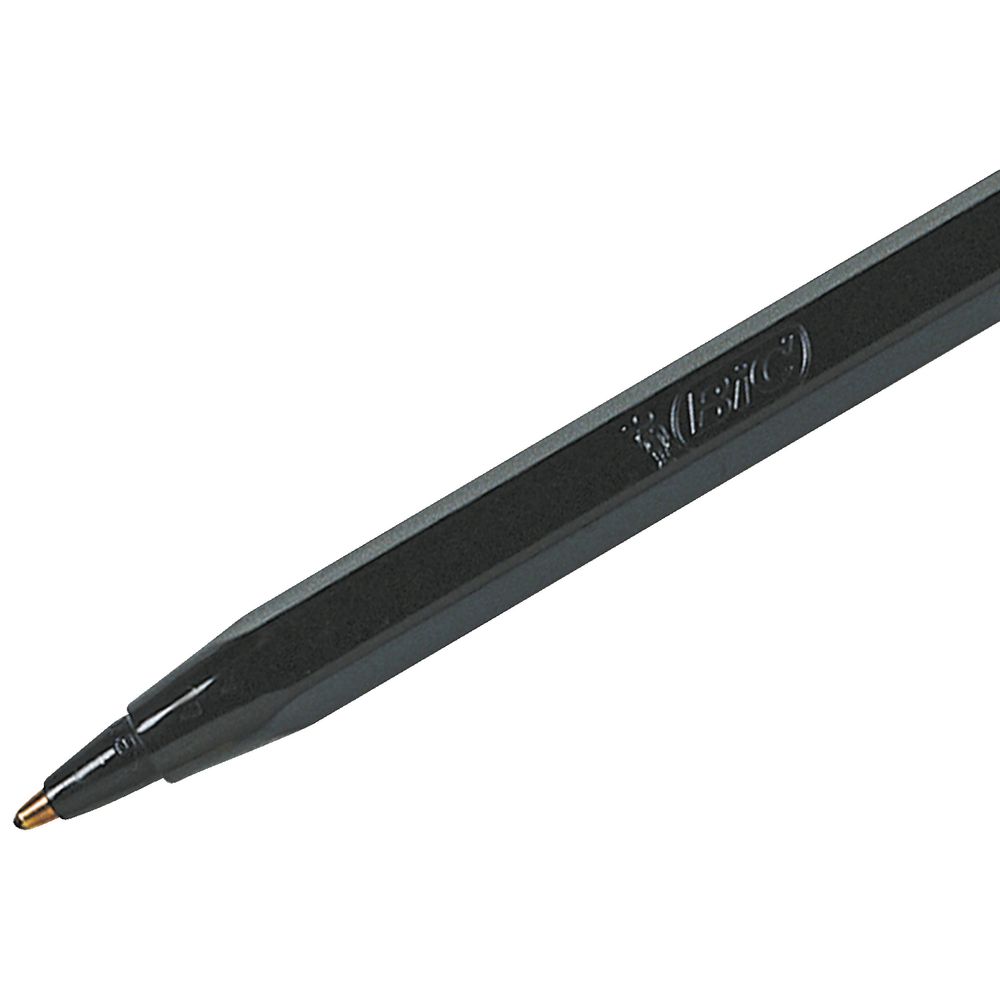 BIC Economy Medium Ballpoint Pens Black Box of 50
