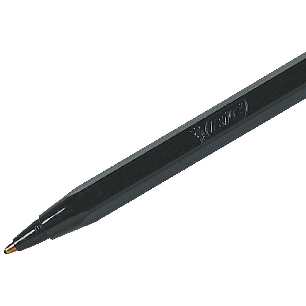 BIC Economy Fine Ballpoint Pens Black 12 Pack