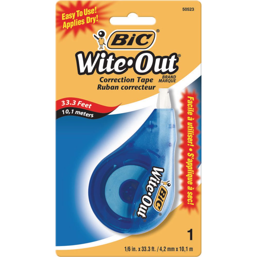 BIC Wite-Out Correction Tape 4.2mm x 12m