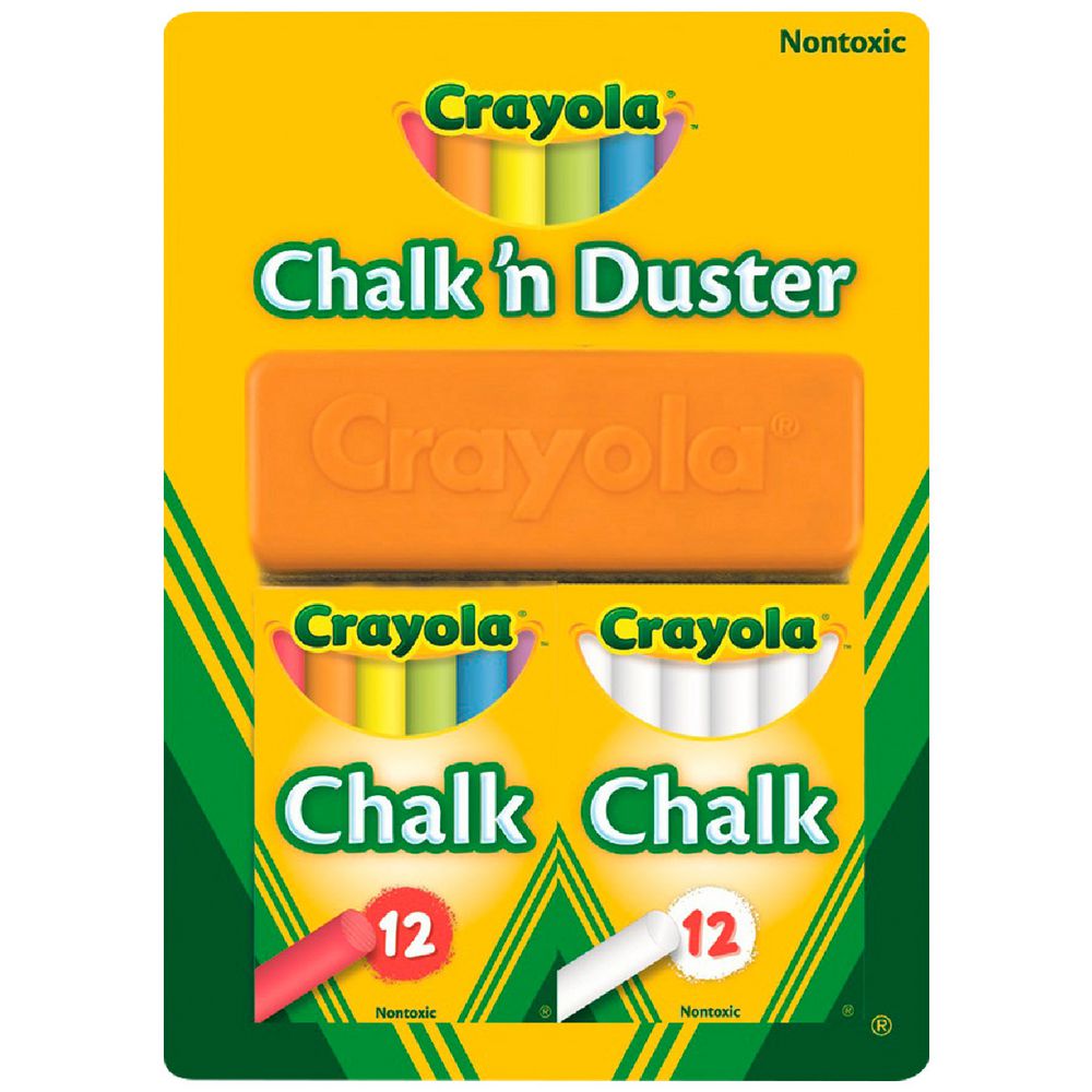 Crayola Chalk 'n Duster Set