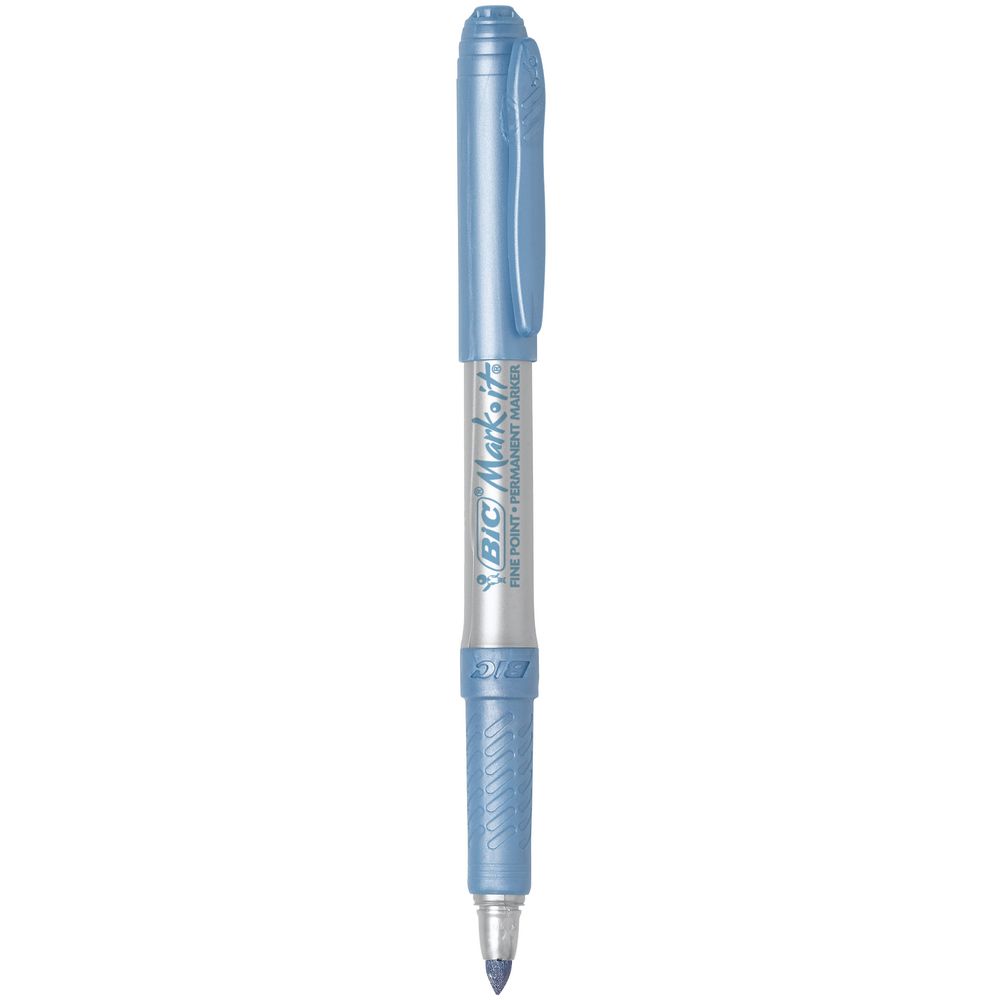 BIC Mark-It Fine Metallic Permanent Markers Assorted 8 Pack