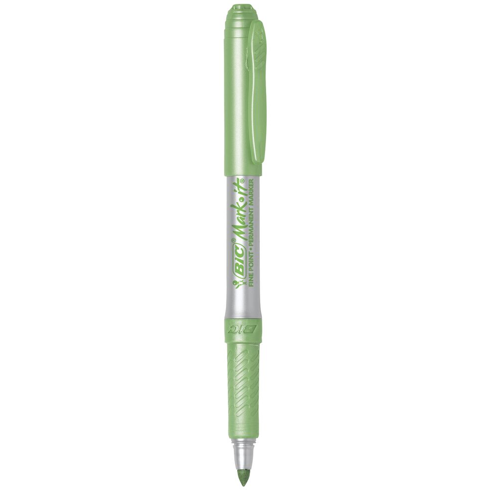 BIC Mark-It Fine Metallic Permanent Markers Assorted 8 Pack