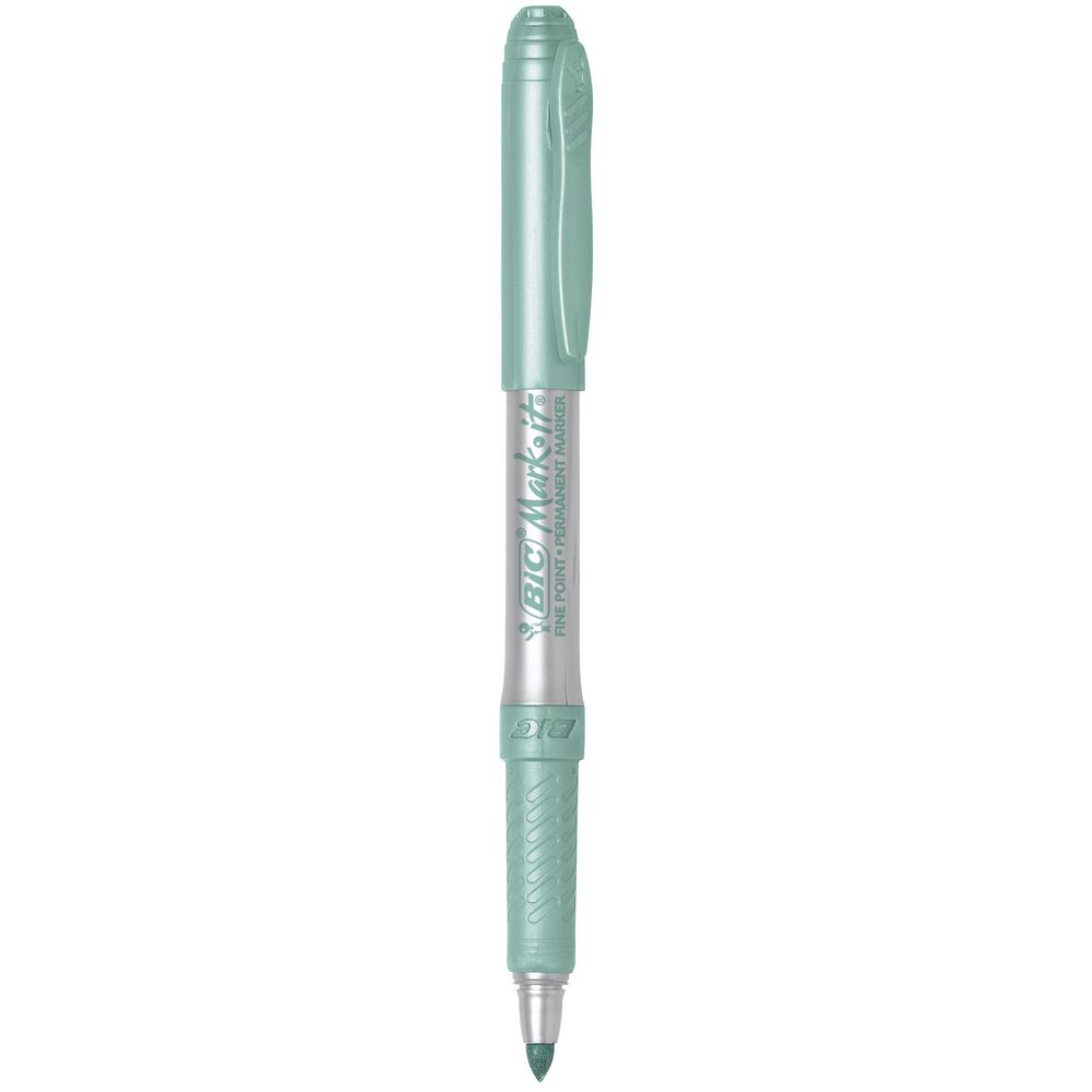 BIC Mark-It Fine Metallic Permanent Markers Assorted 8 Pack