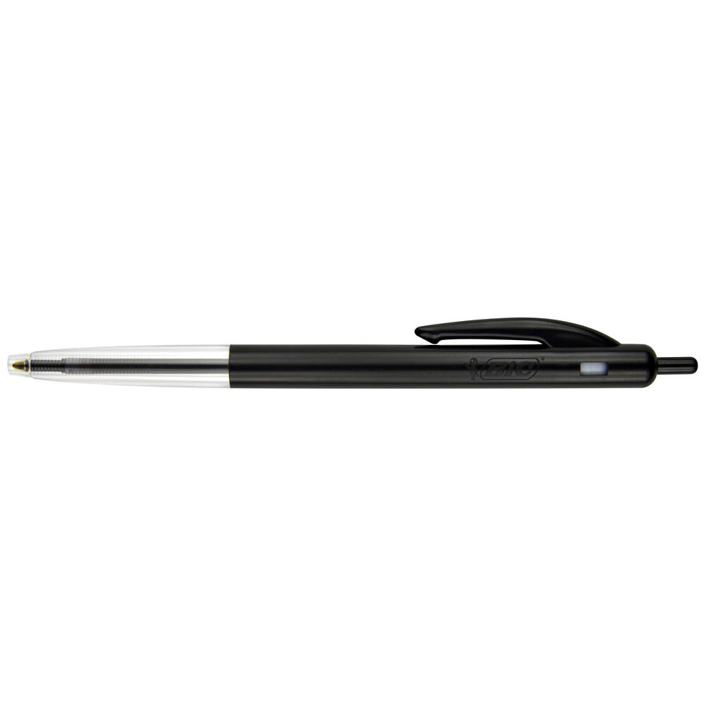 BIC Clic Retractable Ballpoint Pens Black 10 Pack