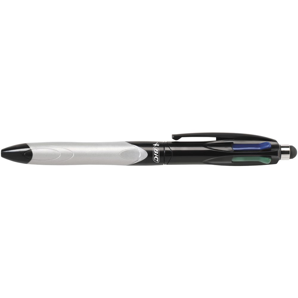 BIC 4 Colour Retractable Stylus Ballpoint Pen