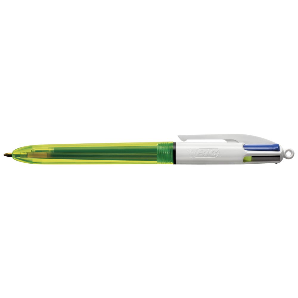 BIC 4 Colour Fluo Ballpoint Pen
