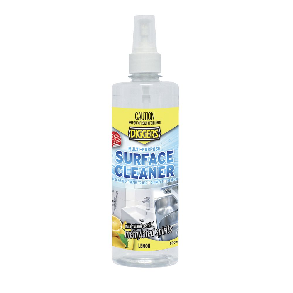 Diggers Multipurpose Surface Cleaner Lemon 500mL