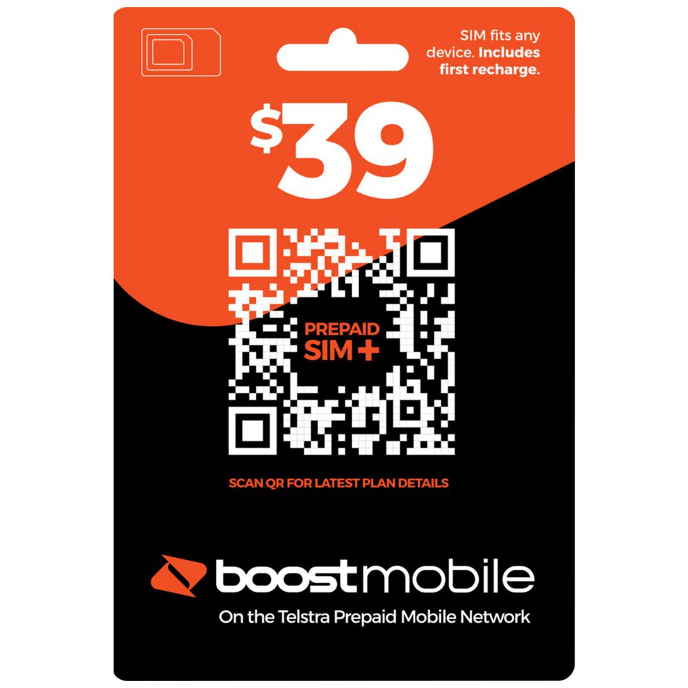Boost Mobile Prepaid SIM Kit