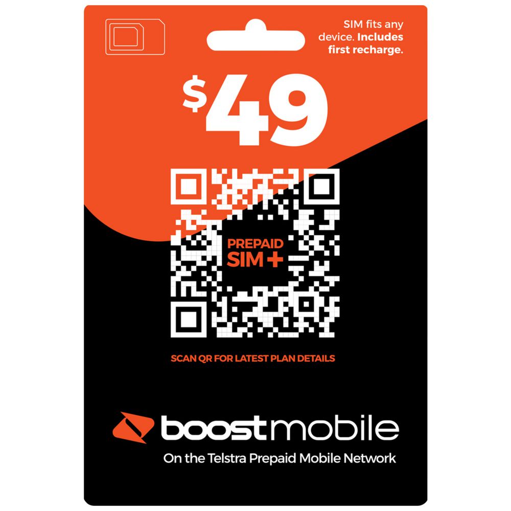 Boost Mobile Prepaid SIM Kit