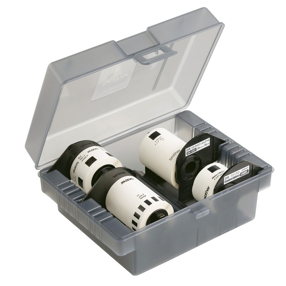 Brother DK Roll Starter Kit with Carry Case 4 Pack