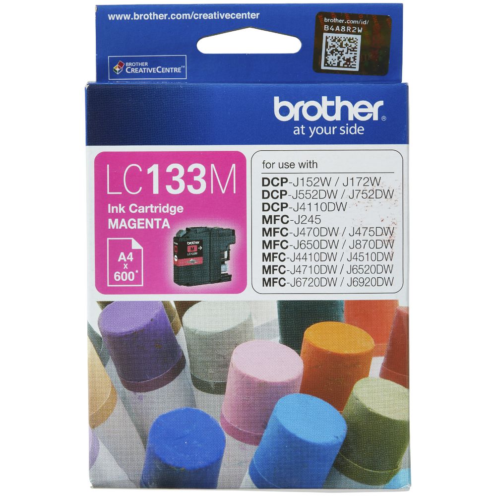 Brother LC-133 Ink Cartridge Magenta