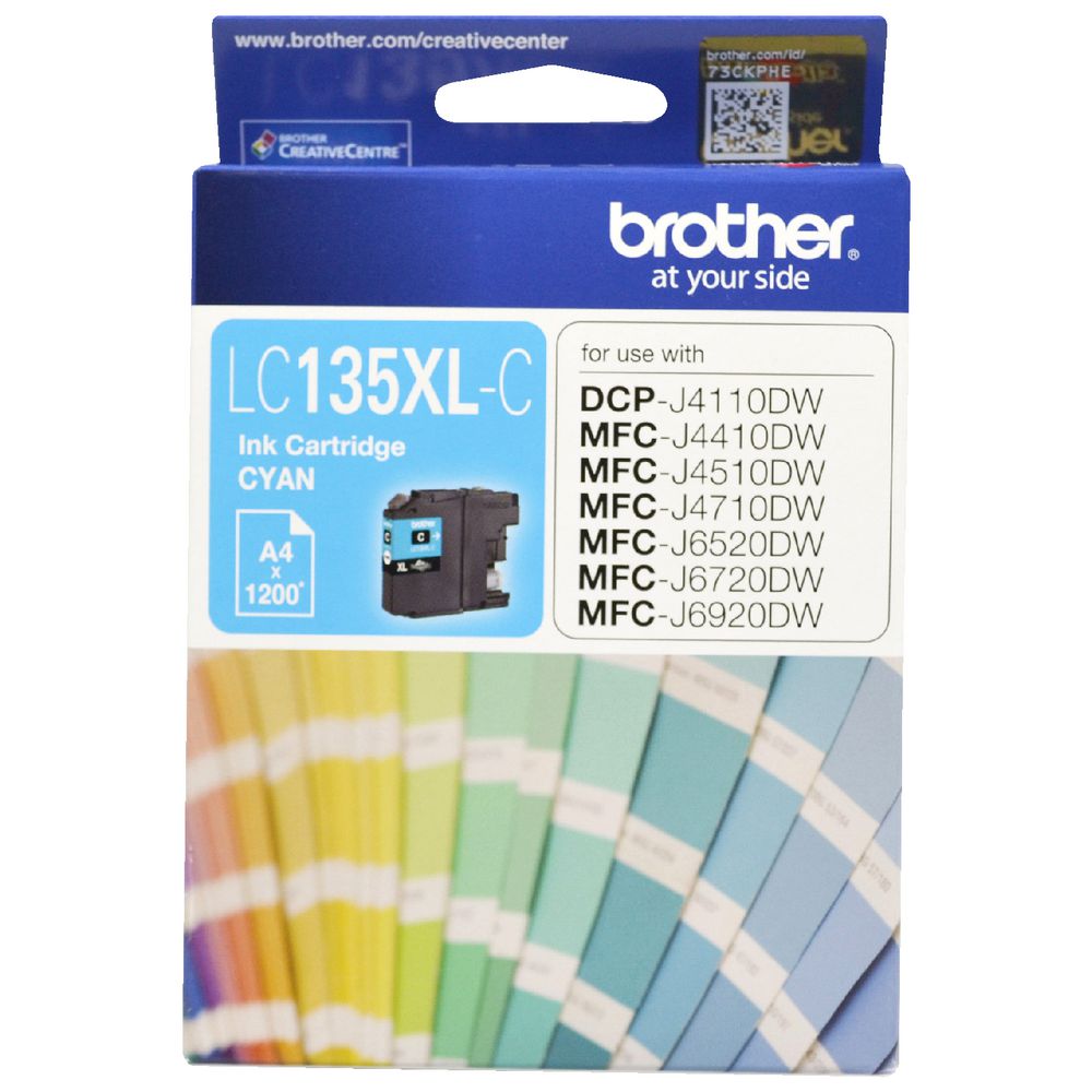 Brother LC-135 XL Ink Cartridge Cyan