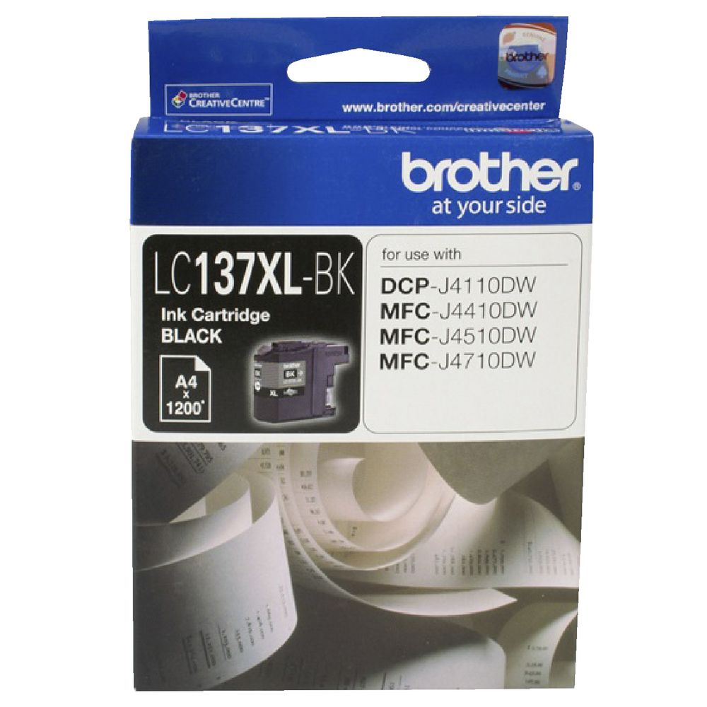 Brother LC-137 XL Ink Cartridge Black
