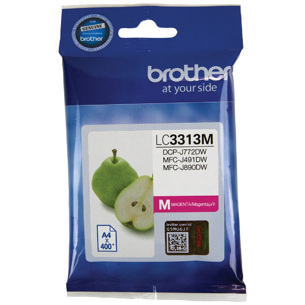 brother LC3133C、M、Y、BK Brother LC 3313 Ink Cartridge Black | Officeworks