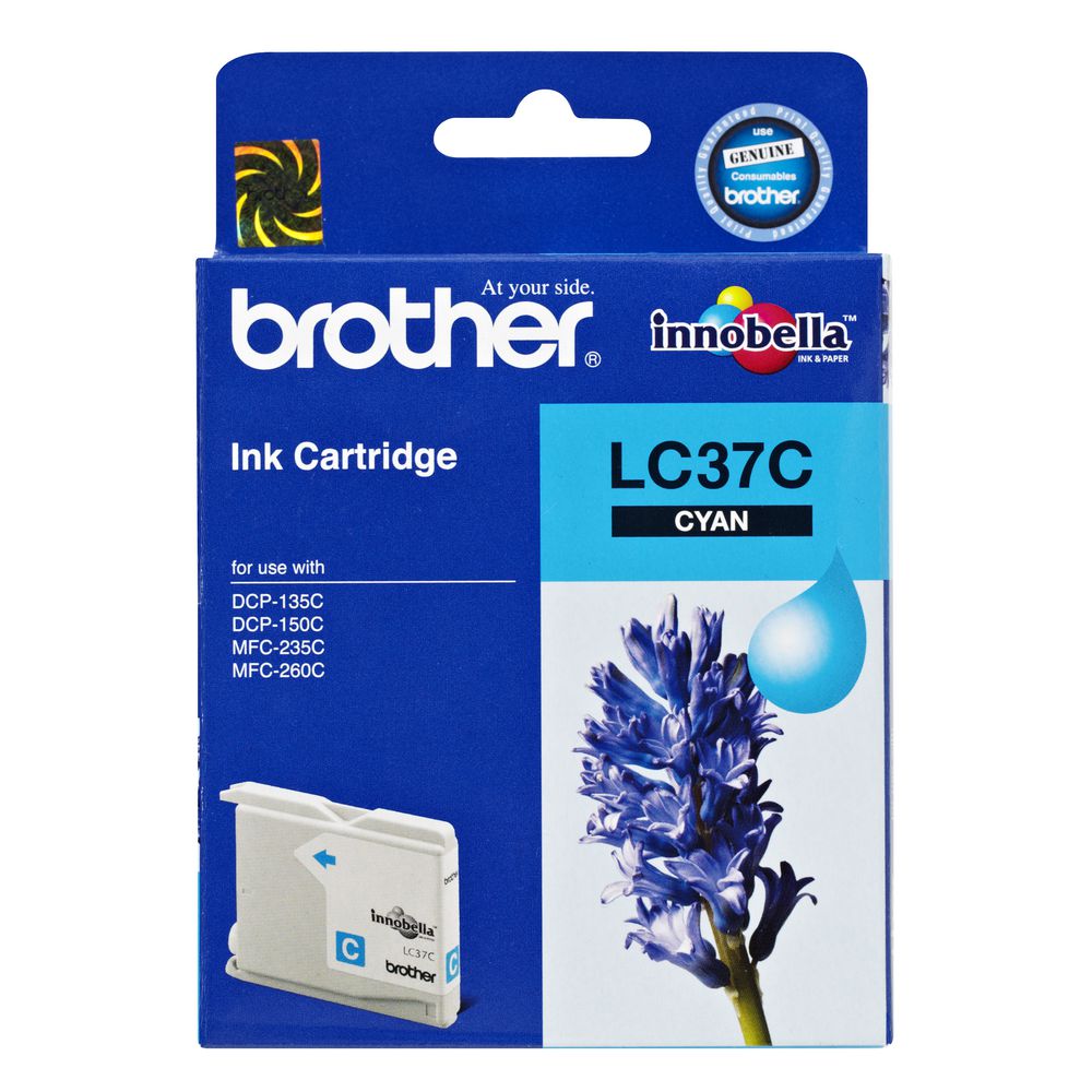 Brother LC-37 Ink Cyan