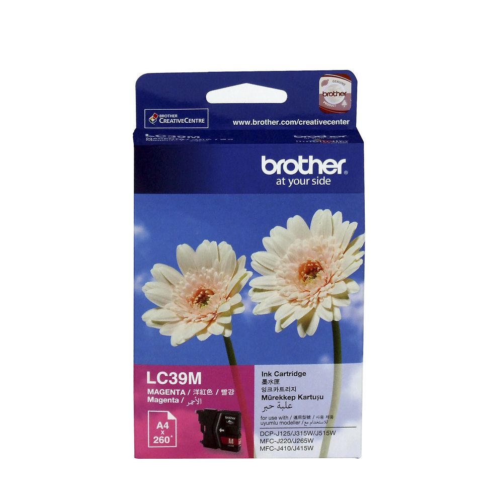 Brother LC-39 Ink Magenta