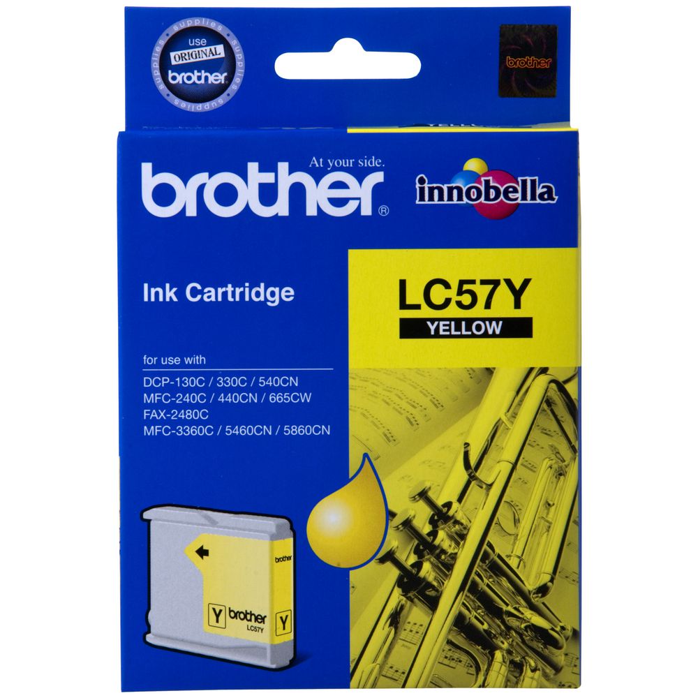 Brother LC-57 Ink Yellow