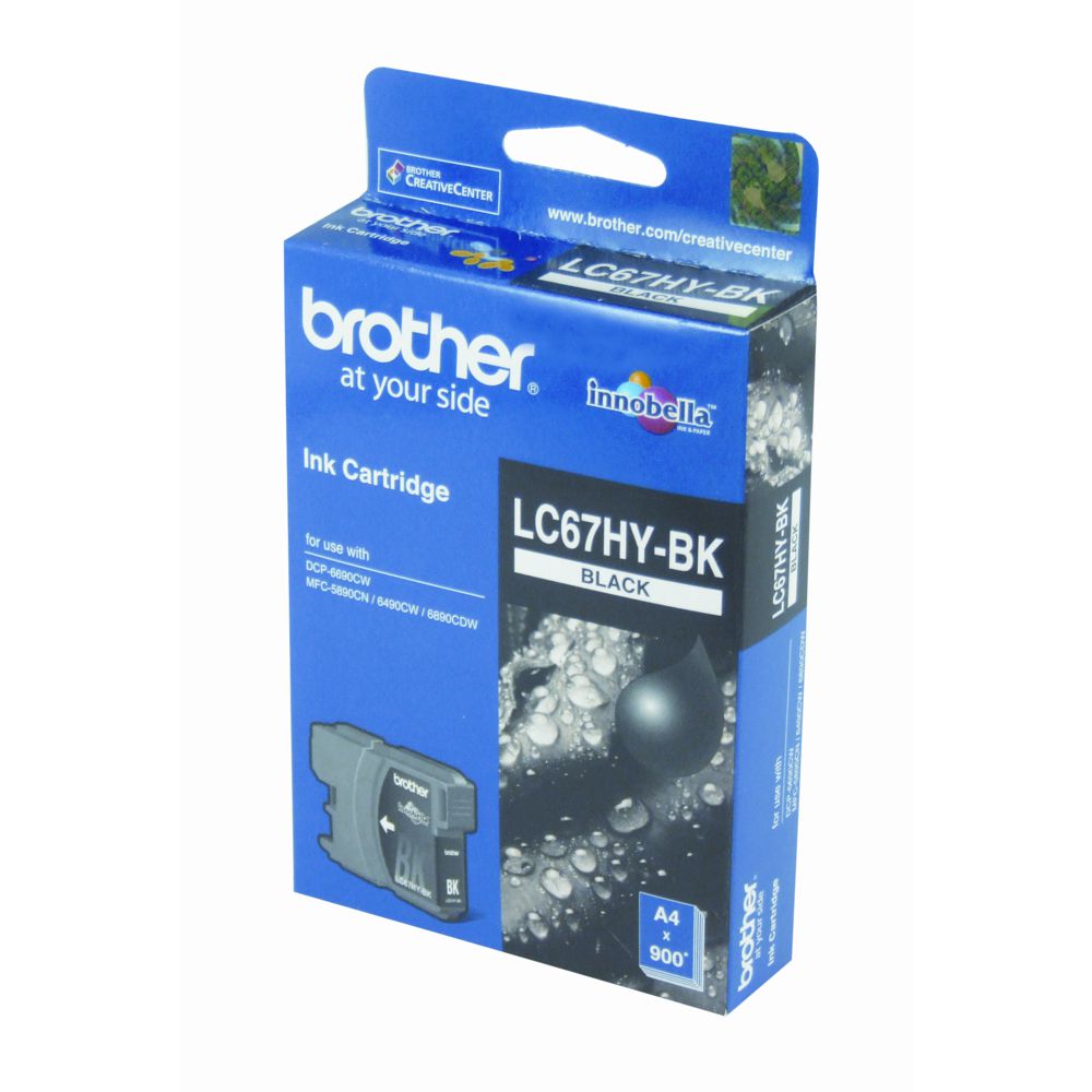 Brother LC-67 HC Ink Cartridge Black