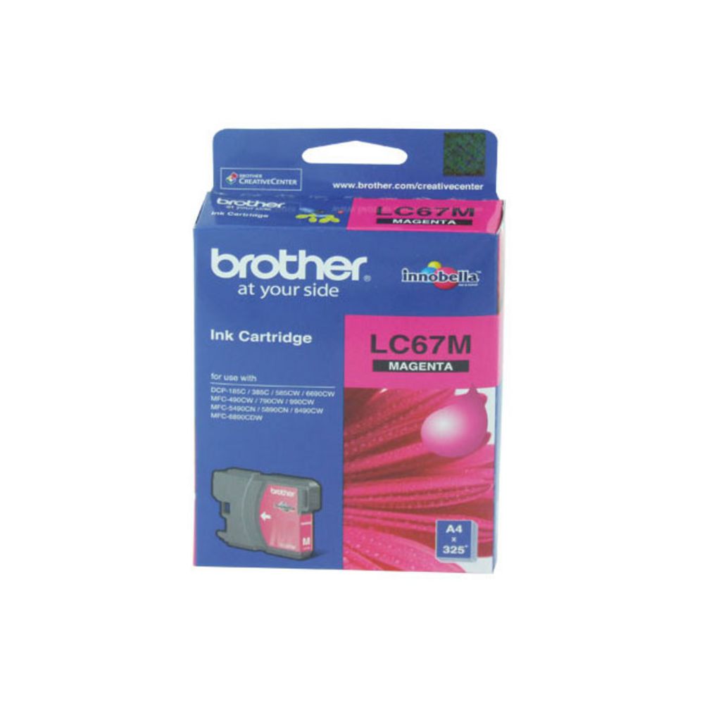 Brother LC-67 Ink Cartridge Magenta