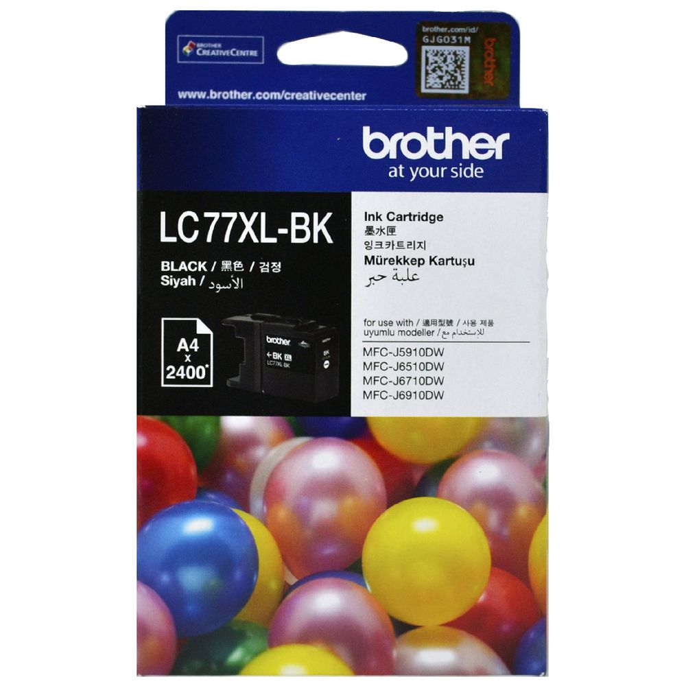 Brother LC-77XL Super High Yield Ink Cartridge Black
