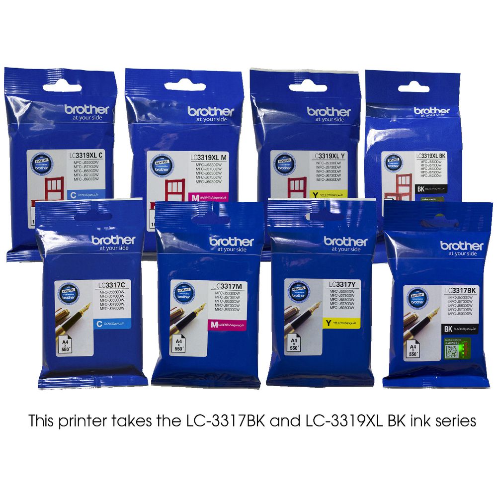 Brother Wireless A3 Inkjet MFC Printer MFC-J5330DW