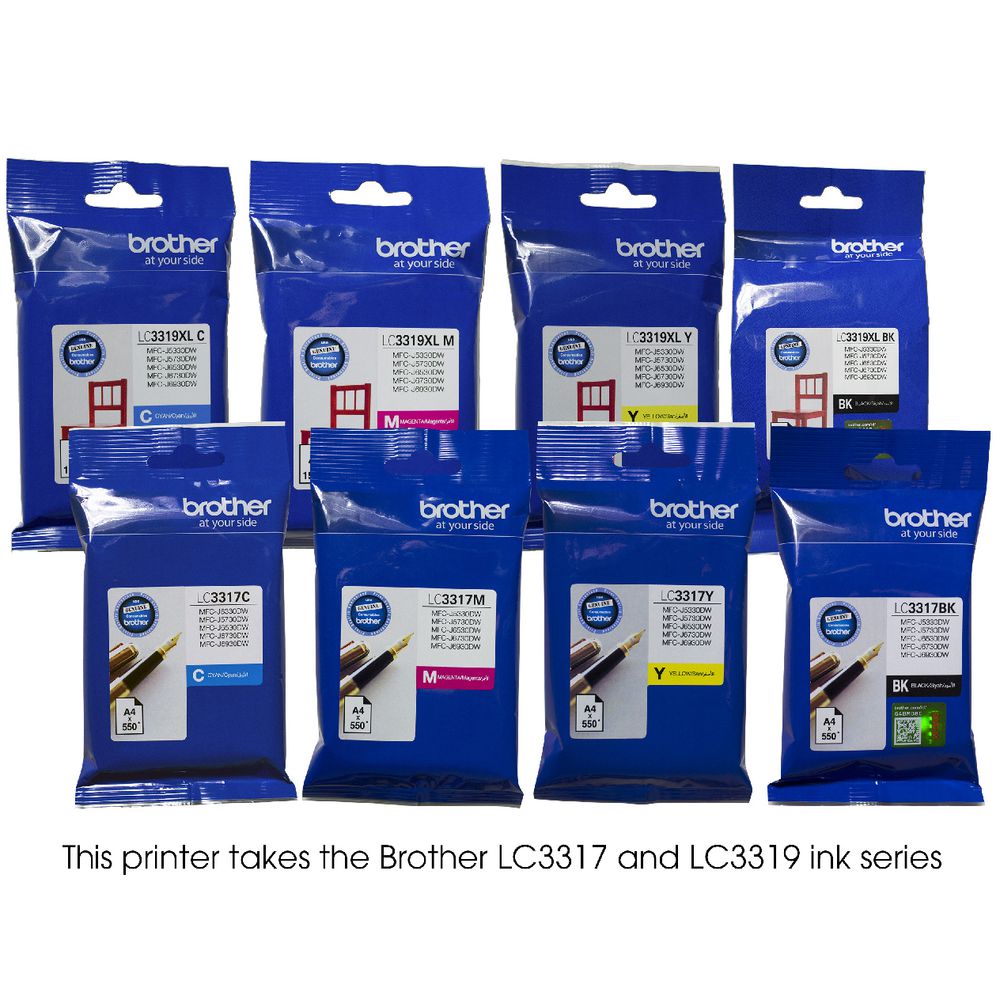 Brother Wireless A3 Inkjet MFC Printer MFC-J6730DW