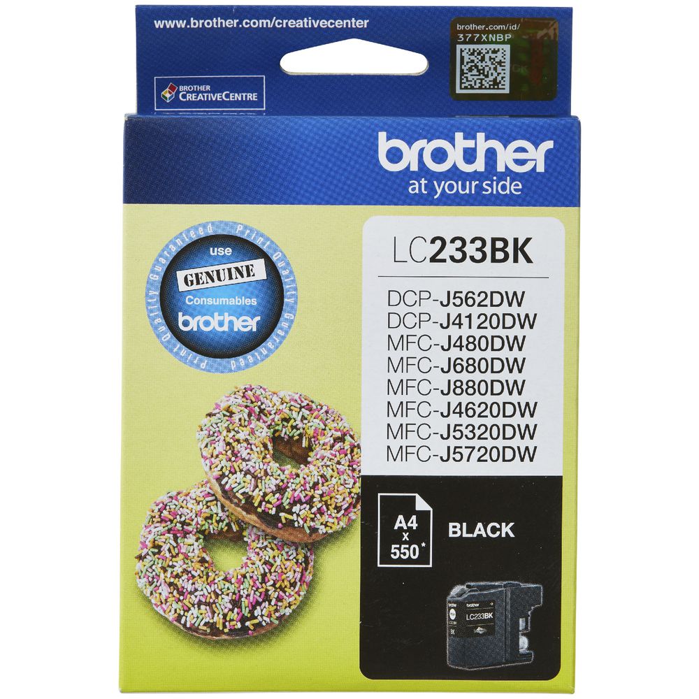 Brother LC-233 Ink Cartridge Black